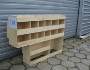 Nr.179<br />
Półka uniwersalna sklejka. Dedykowana do ford connect<br />
Wymiary:<br />
Dł -...