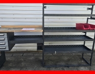 Nr. 386<br />
Półka Uniwersalna + Składane Imadło<br />
Wymiary:<br />
Dł - 251 cm<br />
Wys...