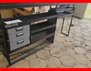 Półka uniwersalna metalowa<br />
Wymiary:<br />
DŁ - 227 cm<br />
WYS - 116 cm<br />
SZER...